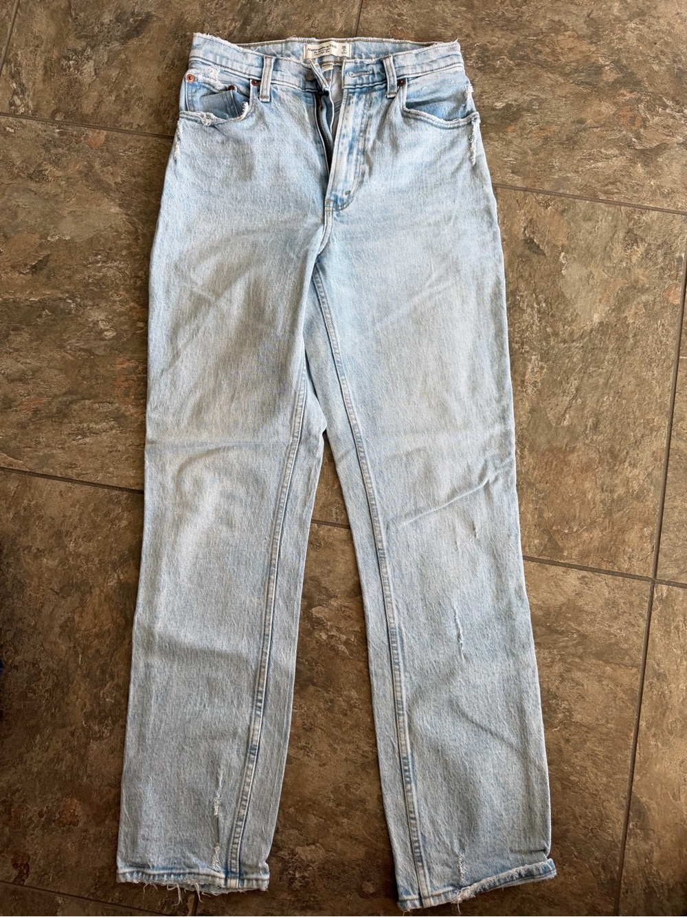 Abercrombie & Fitch 90s straight ultra high rise